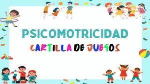 Cartilla De Juegos Psicomotores U3