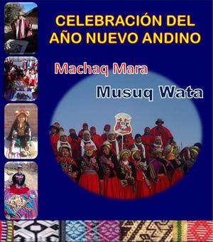 Invitación Año Nuevo Andino