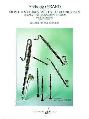Anthony GIRARD - 50 Petites études Faciles Et Progressives V2