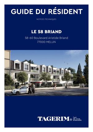 Notices d'utilisation Le 58 Briand