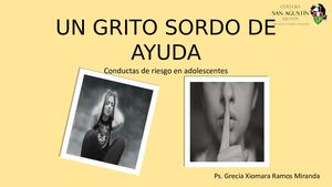 Un Grito Sordo De Ayuda