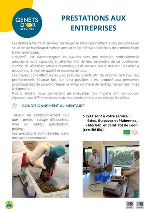 Flyer Sous Traitance