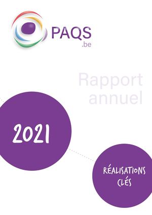 PAQS Rapport Annuel 2021