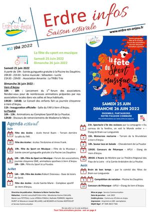 Erdre Infos 12 - juin 2022