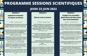 RIM 2022 / programme des sessions scientifiques