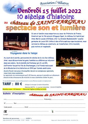 Château De Saint Fargeau Spectacle Pdf