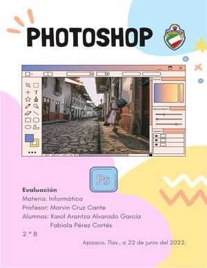 Revista Photoshop Karol Alvarado Y Fabiola Pérez