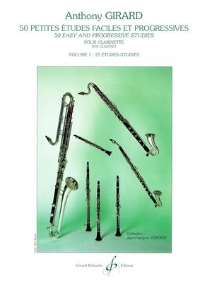 Anthony GIRARD - 50 Petites études Faciles Et Progressives Vol 1