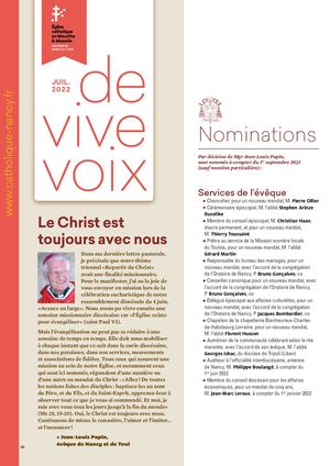 De Vive Voix - Juillet 2022