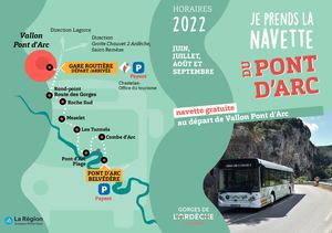 Depliant Navette 2022