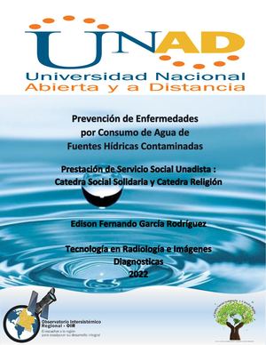 Cartilla Prevención De Enfermedades Por Consumo De Agua De Fuentes Hídricas Contaminadas