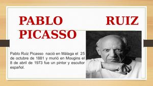 Pablo Ruiz Picasso Tpn3 Tic