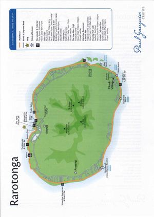 Map Rarotonga