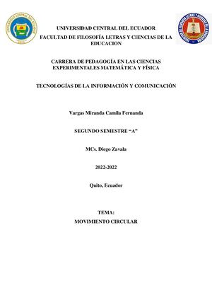 Ejemplo Calaméo 2do A