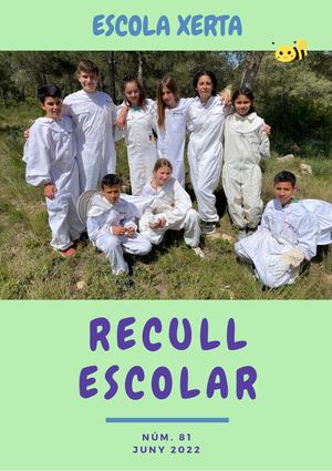 Recull Escolar 81 JUNY 2022
