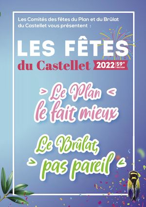 Programme Fête du Plan du Castellet