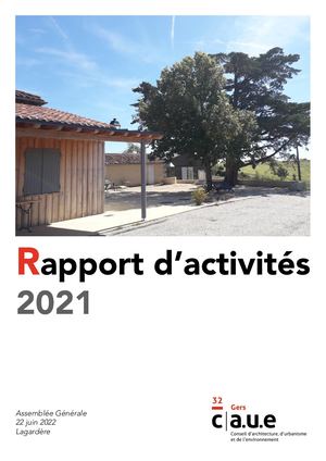 Caue 32 - Rapport Activité 2021
