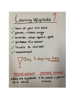 Learning Upgrade