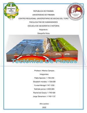 Tectonica De Placas 1