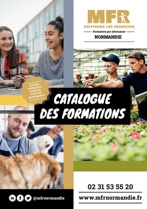 CATALOGUE DES FORMATIONS MFR NORMANDIE