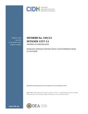 FRANCISCO ARNULFO VENTURA REYES Y JOSÉ HUMBERTO MEJÍA