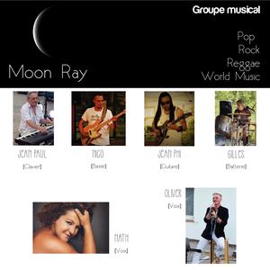 Plaquette MOON RAY, groupe musique