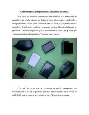 Curso Completo De Reparacion De Cargadores De Celular(1)
