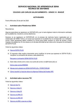LCGS10 Actividades Plataformas Sena Y Tic 20220420