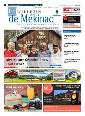 Bulletin Mékinac2022 Juillet