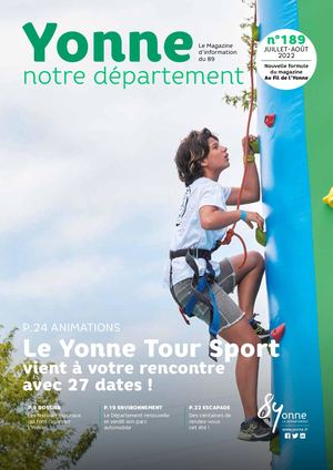 Yonne notre département N°189 - Juillet-Août 2022
