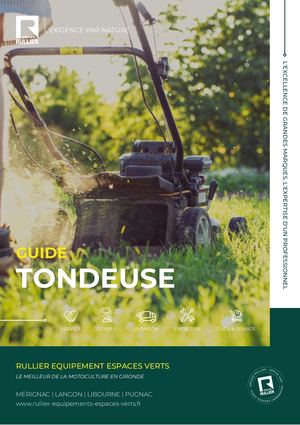 GUIDE TONDEUSE CONDUCTEUR MARCHAND