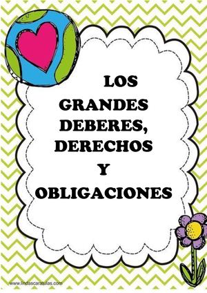 Manual De Derechos, Deberes Y Obligaciones Del Niño (1)