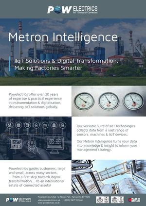 Metron Intelligence Brochure 2022