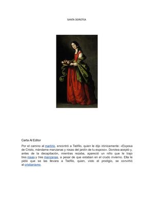 SANTA DOROTEA