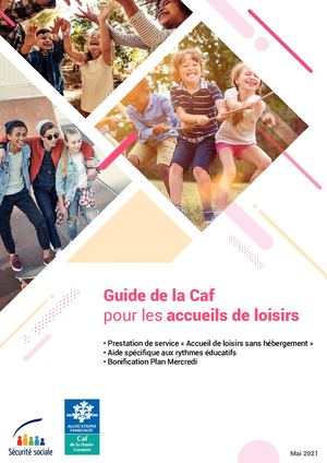 Guide de la Caf pour les accueils de loisirs