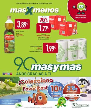 Oferta Válida Del 30 De Junio Al 13 De Julio De 2022 Masymas Supermercados