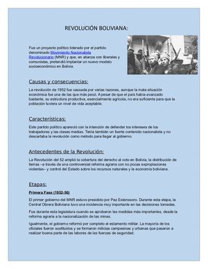 Tp Revolución Boliviana