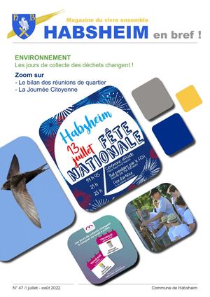 Bulletin Habsheim N47 Juillet Août 2022