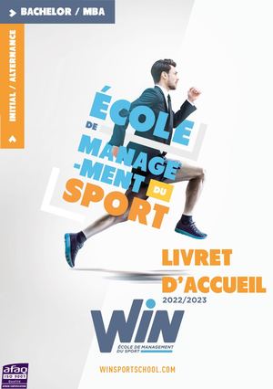 WIN - Livret d'accueil étudiants 22/23