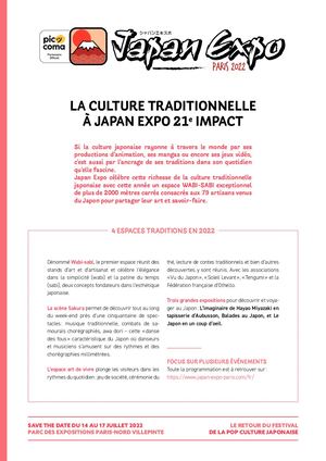 Cp Japan Expo 2022 Culture Tradition