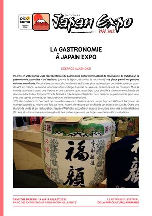 Cp Japan Expo 2022 Gastronomie