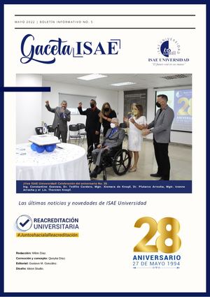 Gaceta ISAE - Mayo 2022