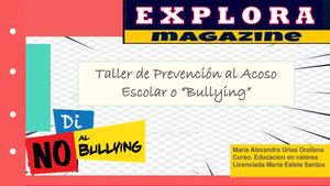 Taller Prevención Del Bullying