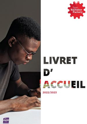 FACTORY - Livret d'accueil étudiants 22/23