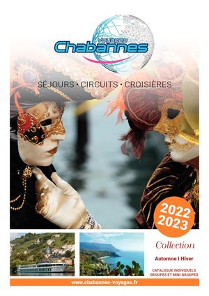 Chabannes Voyages • Catalogue 2022 2023 Chabannes Hd
