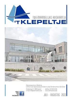 Klepeltje Juli Augustus 2022