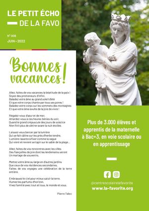 Petit Écho N°8 JUIN 2022