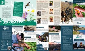 Carte touristique Esprit parc national - Pyrénées, vallées d'Aure et de Campan, 2022