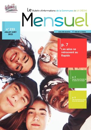Mensuel juillet-août 2022