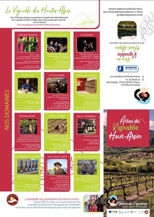 Carte du vignoble haut-alpin